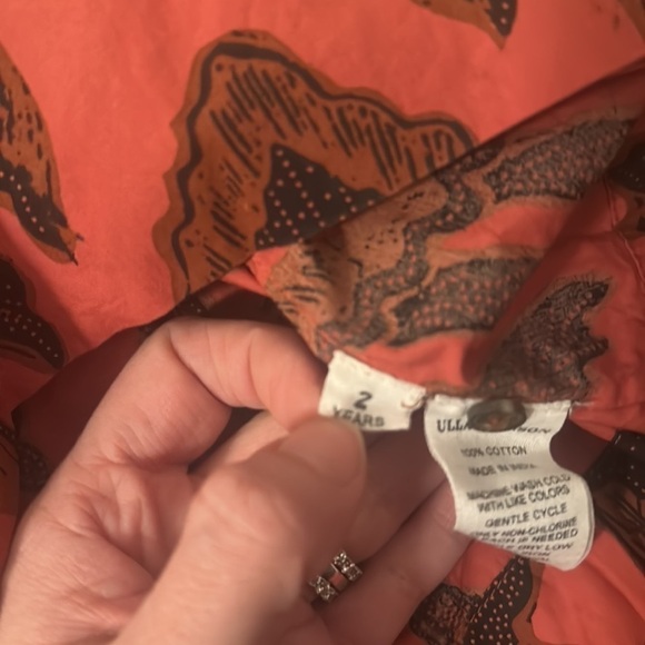 Ulla Johnson RARE Kids Kimaya Red Floral Dress - Picture 7 of 11